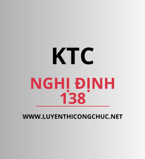 NGHỊ ĐỊNH 138 - ĐỀ 5