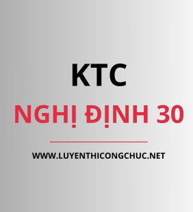 NGHỊ ĐỊNH 30 - ĐỀ 2